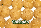Receta vegana de cocopán, un postre vegano fácil de preparar. Se trata de una versión diferente del tradicional mazapán español de origen judío. :: receta vegana