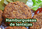 Hamburguesas de lentejas :: receta vegana