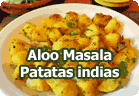 Aloo Masala - Patatas al estilo de la India :: receta vegana