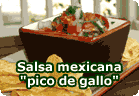 Salsa mexicana "pico de gallo" :: receta vegetariana