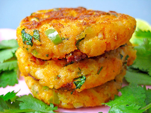 Aloo Tikki - Tortitas indias de patata