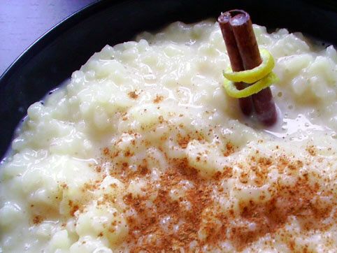 Arroz con leche vegetal