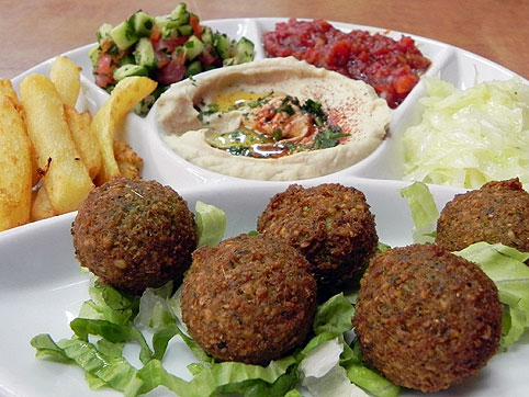 Falafel - albóndigas de garbanzo