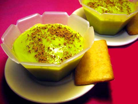 Mousse de aguacate con chocolate