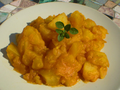 Patatas guisadas con especias