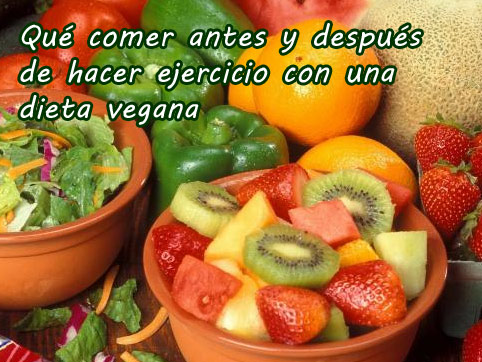 ¿Qué comer antes y después de hacer ejercicio siendo vegano? - 