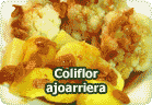 Coliflor Ajoarriera :: receta vegana