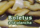 Boletus a la plancha :: receta vegana