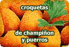 Croquetas de champiñones y puerros :: receta vegana