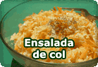 Ensalada de col :: receta vegana