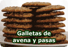 Galletas de avena y pasas :: receta vegetariana