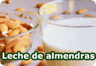 Leche de almendras :: receta vegetariana