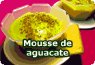 Mousse dulce de aguacate - receta vegana