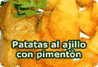 Patatas al ajillo con pimentón :: receta vegana