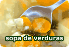 Sopa de verduras :: receta vegetariana