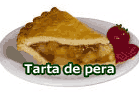 Tarta vegana de pera :: receta vegana