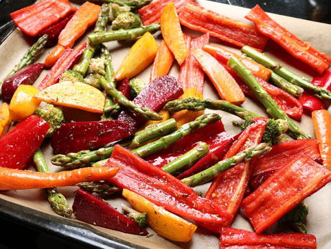 Verduras al horno